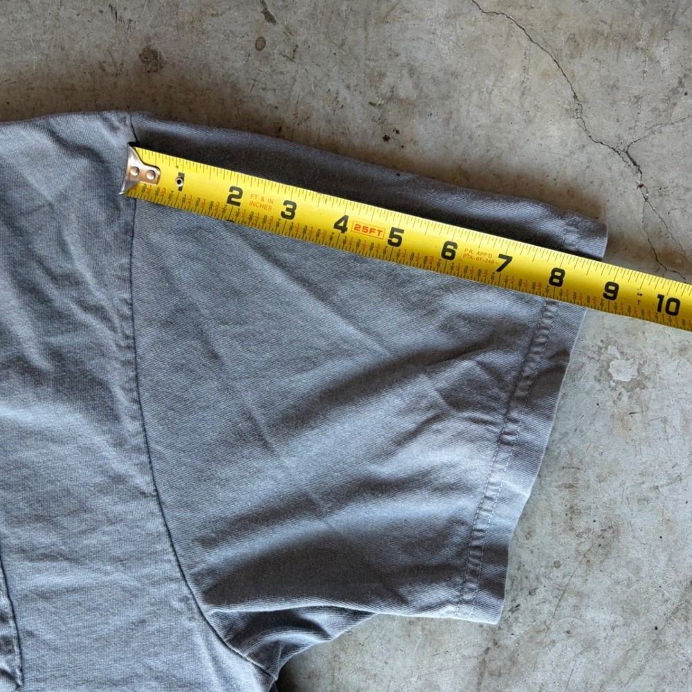 Comfort Colors Texas A&M University T-Shirt Mens 2XL Grey Pocket Tee 12th Man - Picture 9 of 9
